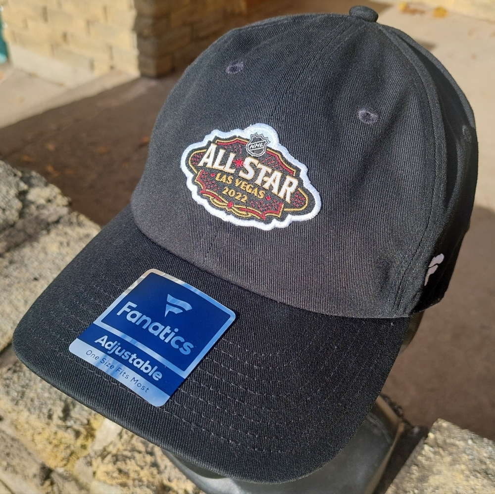 2022 Las Vegas All Star Game NHL Hockey Hat Game Adjustable Clasp Strapback